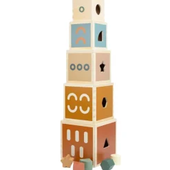 Cubes empilables en bois
