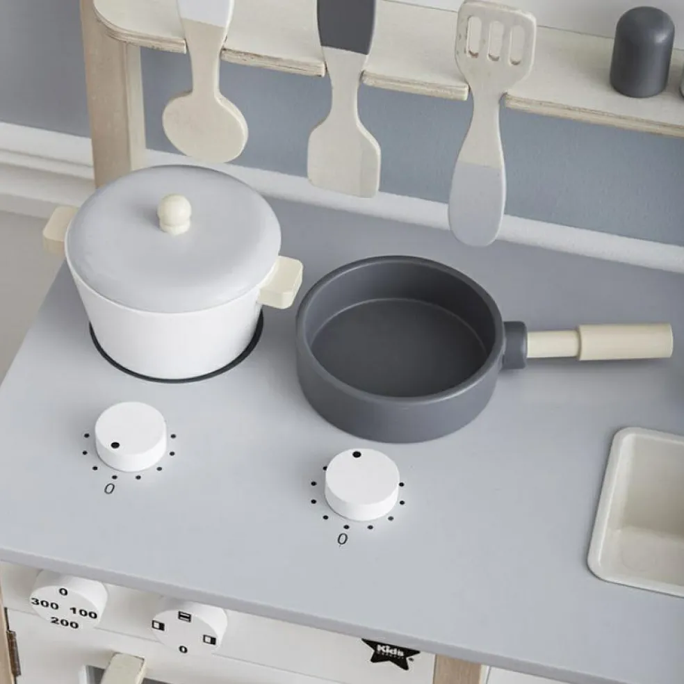 Cuisine en bois blanche