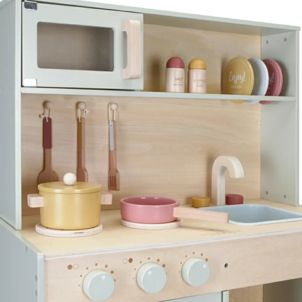 Cuisine en bois mint