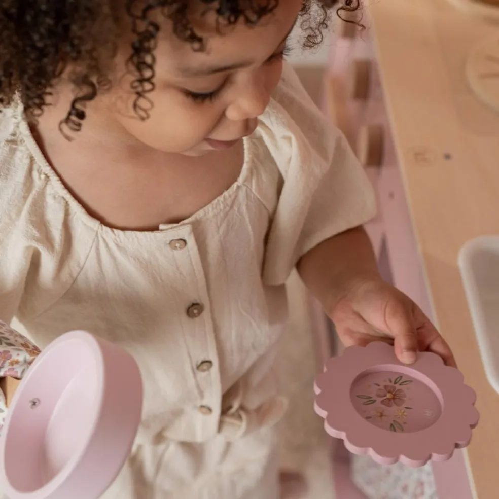 Cuisine en bois Rose