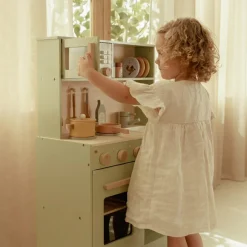 Cuisine en bois Vert