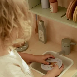 Cuisine en bois Vert