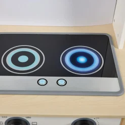 Cuisine interactive en bois