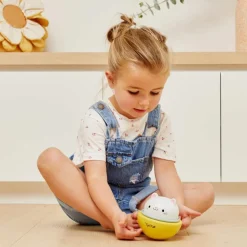 Culbuto et animal à friction chat