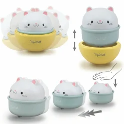 Culbuto et animal à friction chat