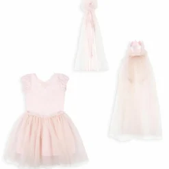 Déguisement princesse et couronne Cloud Pink (5-6 ans)