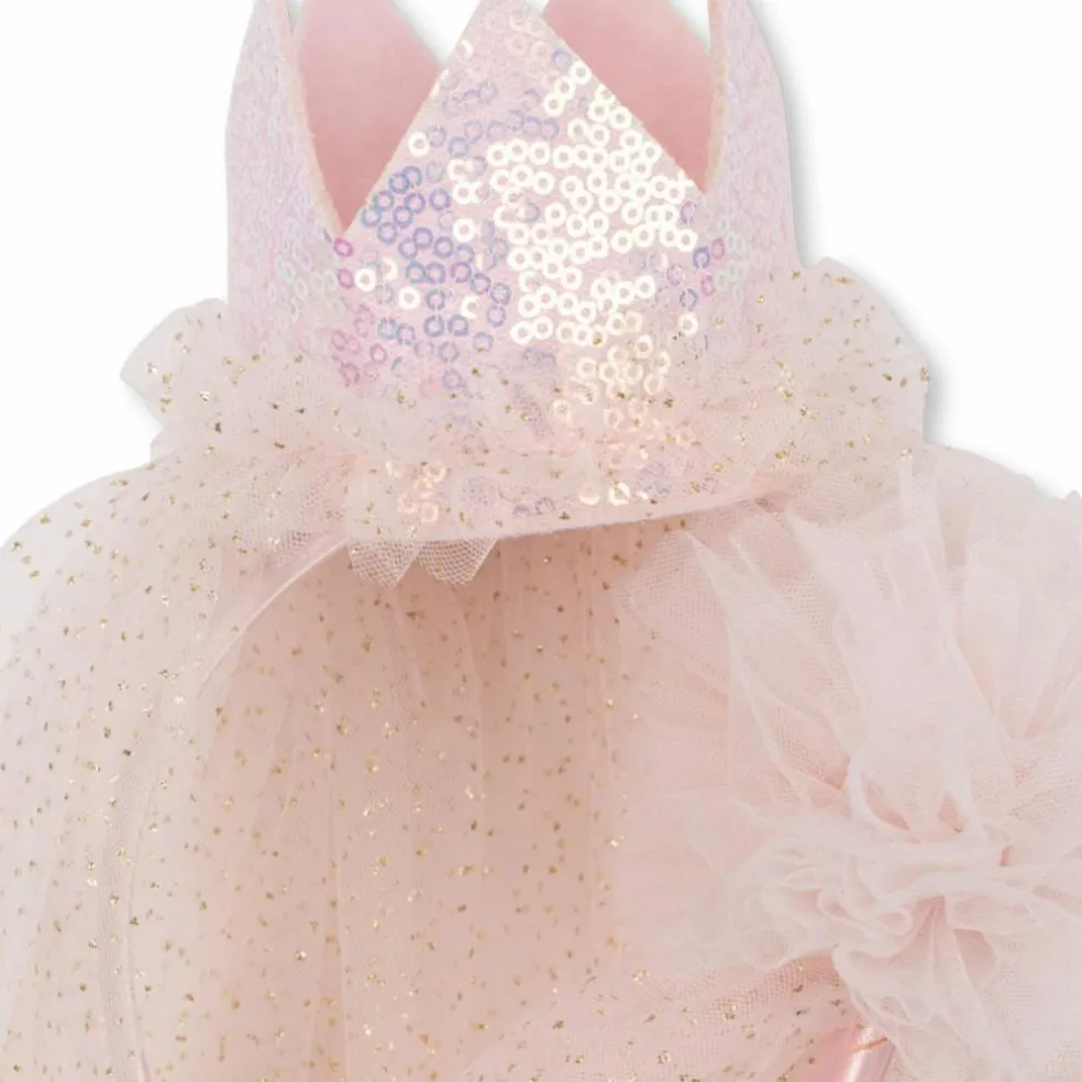 Déguisement princesse et couronne Cloud Pink (5-6 ans)