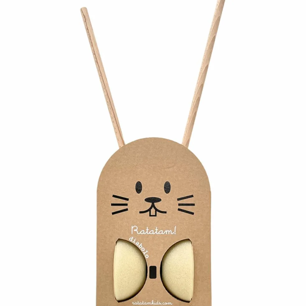 Diabolo beige pailleté