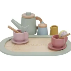 Dînette service à thé en bois
