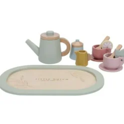 Dînette service à thé en bois