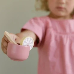 Dînette service à thé en bois