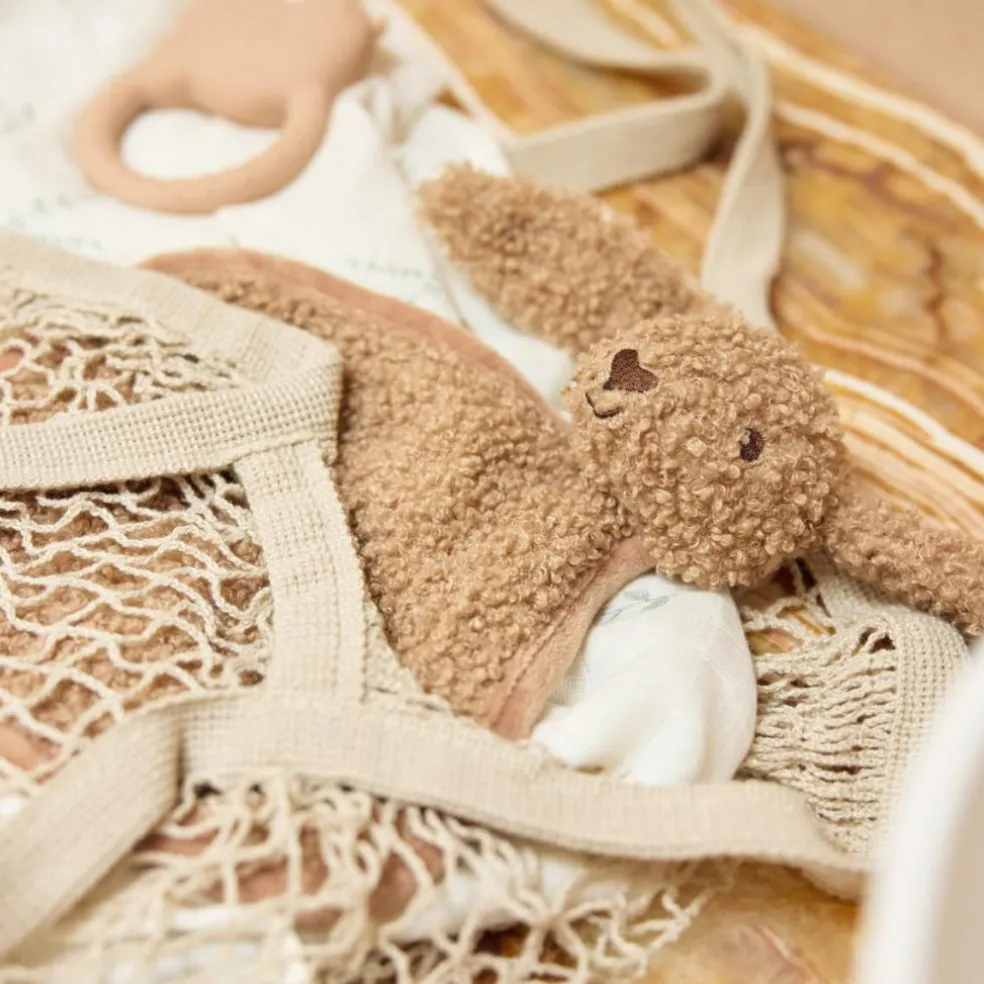 Doudou attache sucette Bunny Riverside