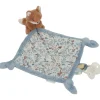 Doudou attache sucette carré renard Forest Friends