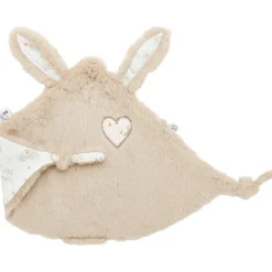 Doudou attache sucette Daydream lapin petit coeur (35 x 25 cm)