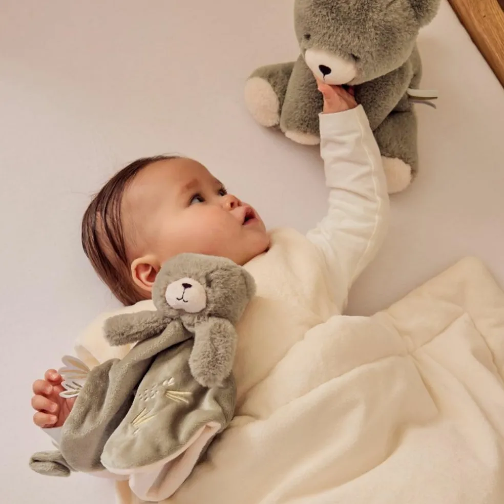 Doudou attache sucette Ours Orso