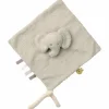 Doudou attache sucette Teddy Eléphant Gris