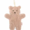 Doudou attache sucette Teddy Bear Wild Rose