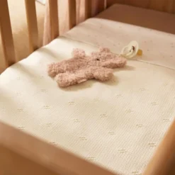 Doudou attache sucette Teddy Bear Wild Rose