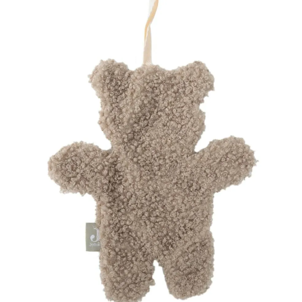 Doudou attache sucette Teddy Bear Olive Green