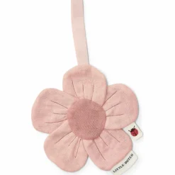 Doudou attache-tétine en gaze de coton Fleur Fairy Garden