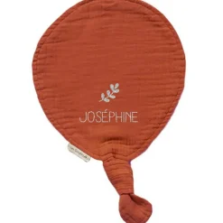 Doudou ballon Terracotta (personnalisable)