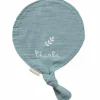 Doudou ballon Vert amande (personnalisable)