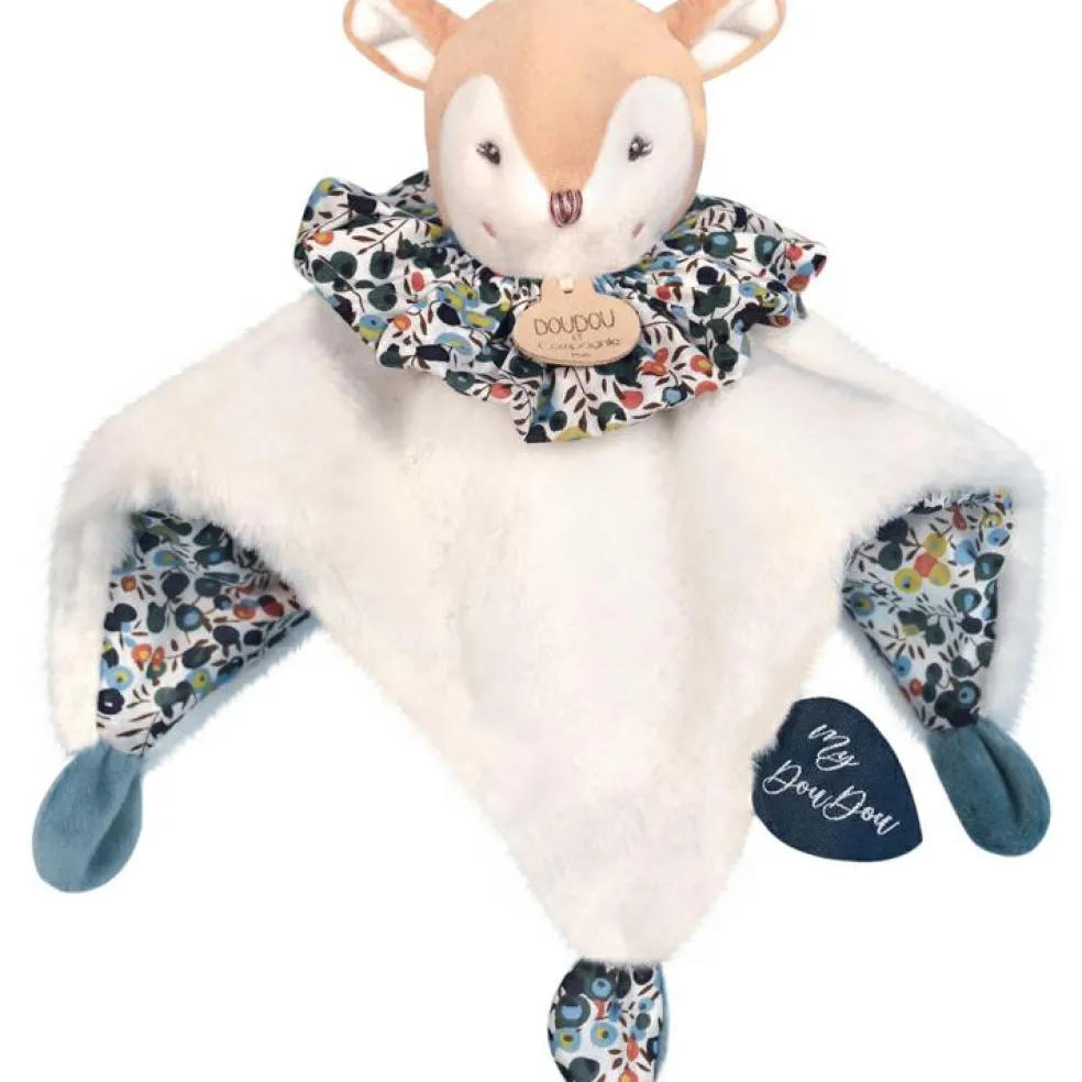 Doudou boule 3 en 1 Faon Les petits futés