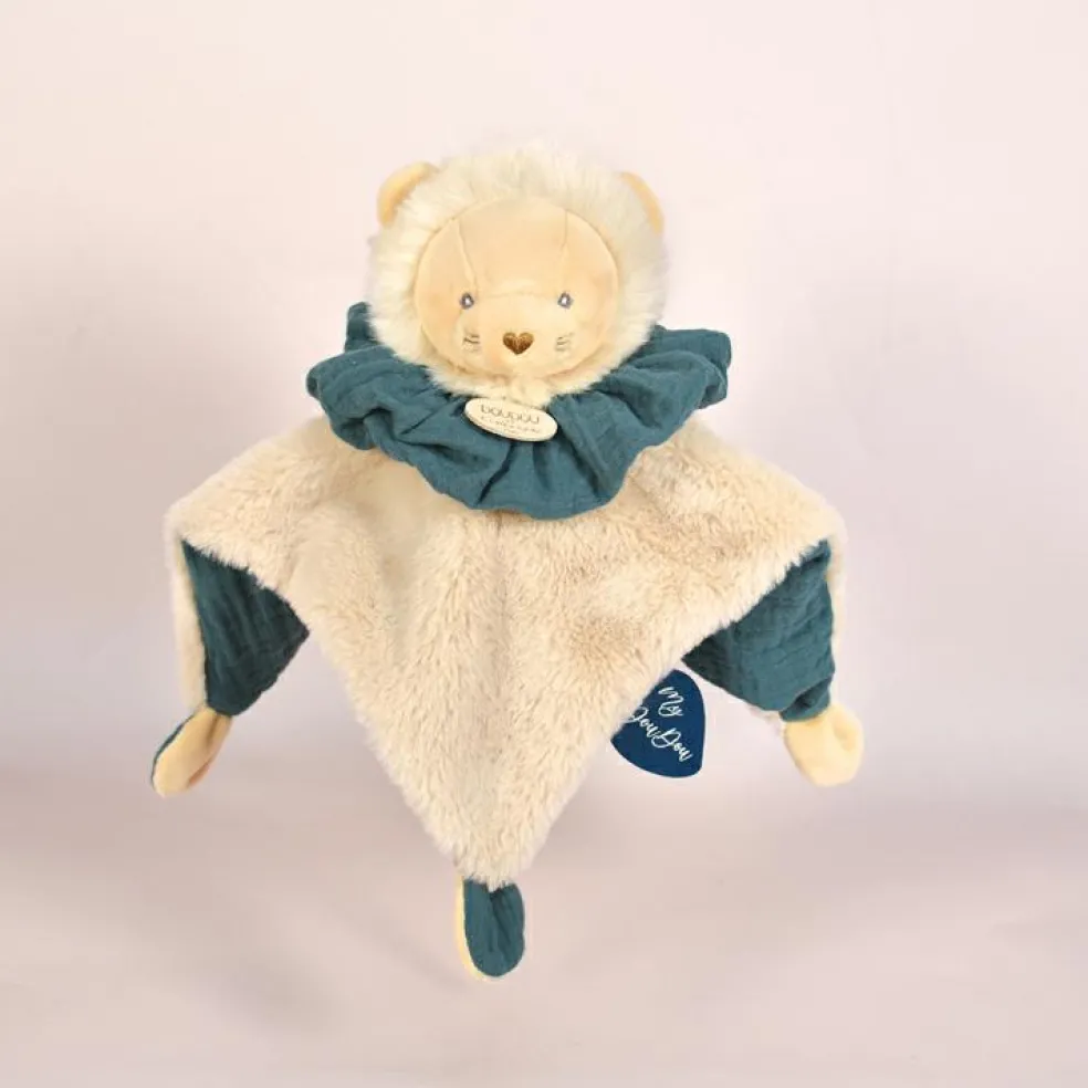 Doudou boule 3 en 1 Lion Les petits futés