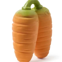 Doudou de dentition 2 en 1 Cathy la carotte