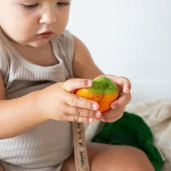 Doudou de dentition 2 en 1 Cathy la carotte