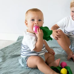 Doudou de dentition 2 en 1 Ramona le radis