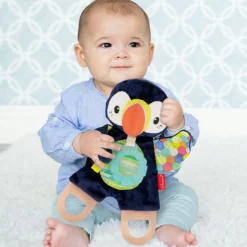 Doudou dentition Macareux