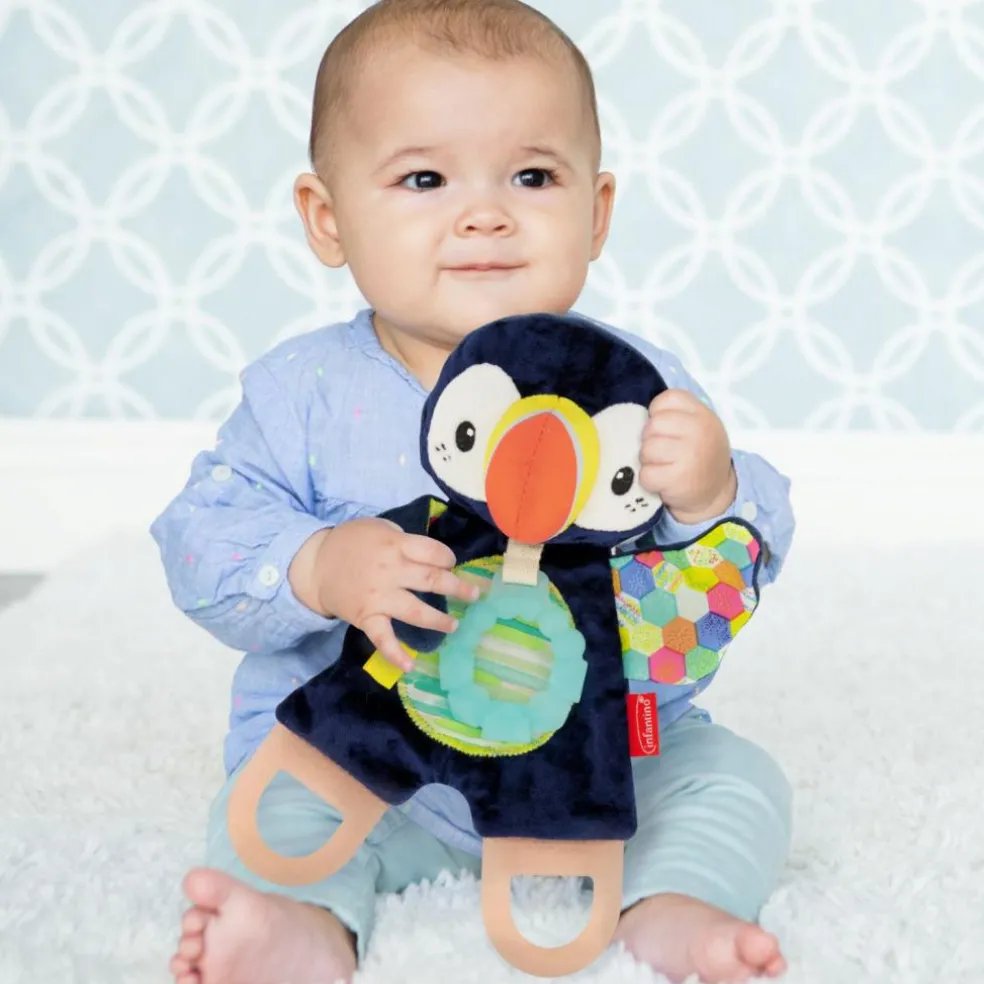 Doudou dentition Macareux