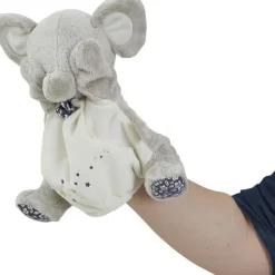 Doudou marionnette éléphant (24 cm)