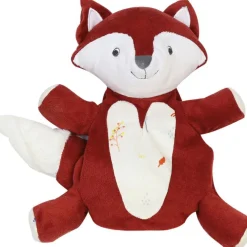 Doudou marionnette Renard