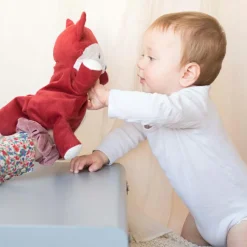 Doudou marionnette Renard