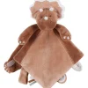 Doudou marionnette Tricéraptos Ops en veloudoux cannelle (27 cm)