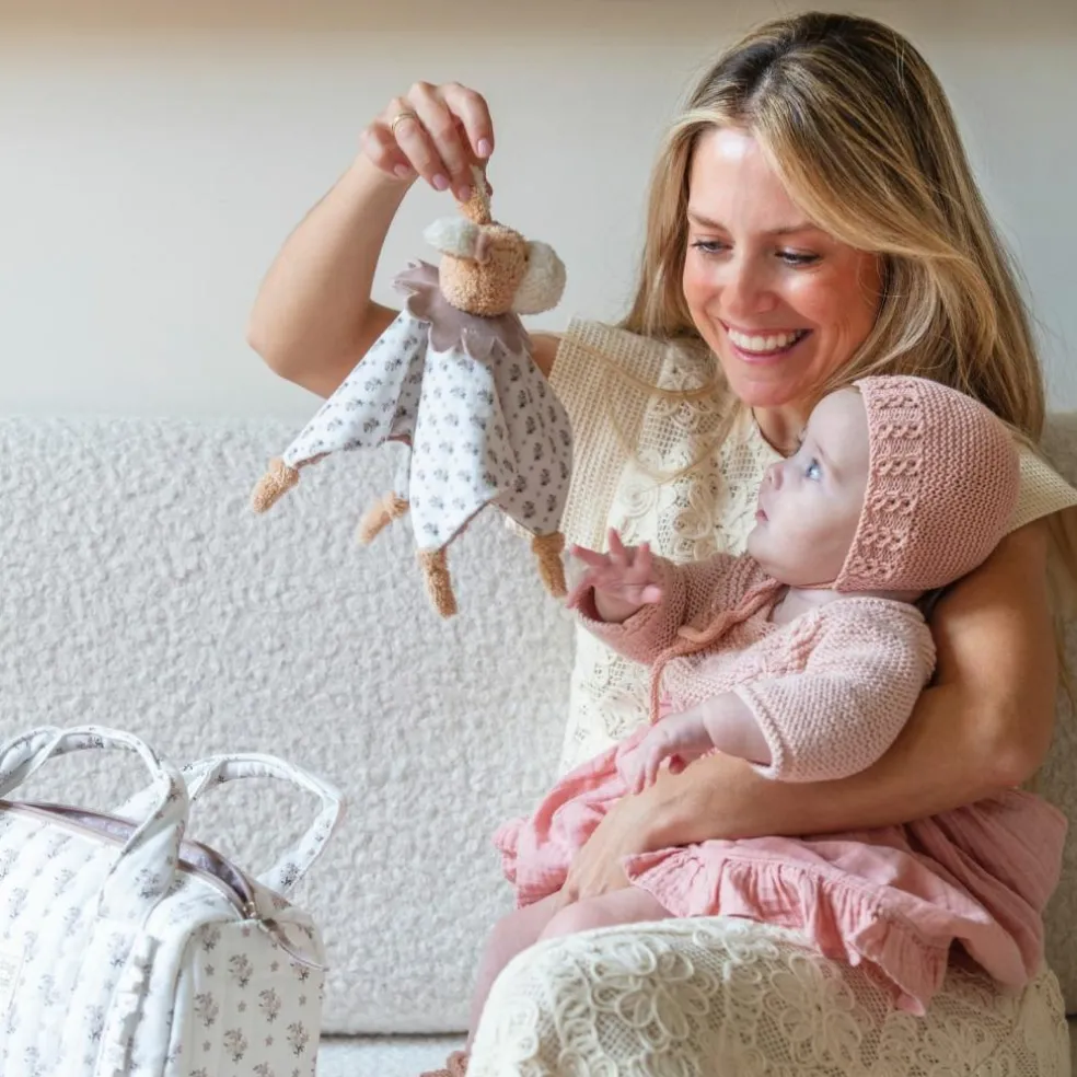 Doudou âne Botton Fleurs
