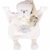 Doudou Ours Cape Blanc (25 cm)