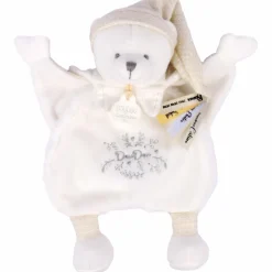 Doudou Ours Cape Blanc (25 cm)