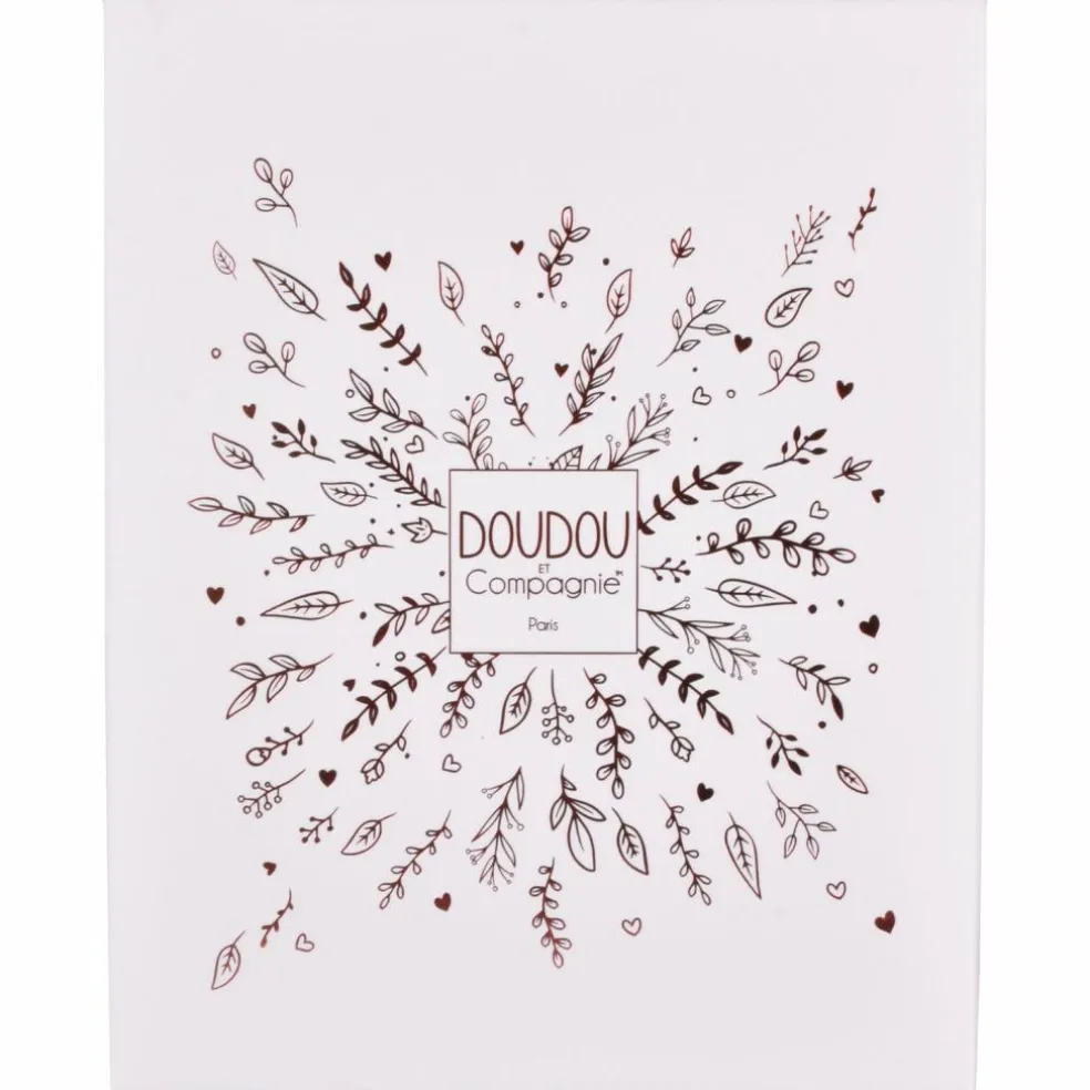 Doudou Ours cape Rose (25 cm)