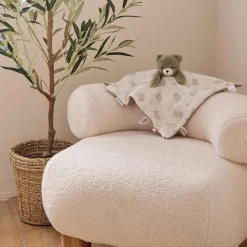 Doudou Ours réversible Jour et Nuit Orso