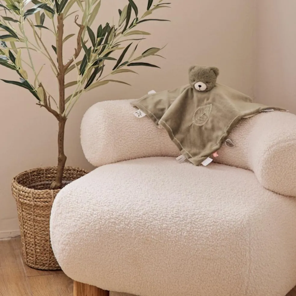 Doudou Ours réversible Jour et Nuit Orso