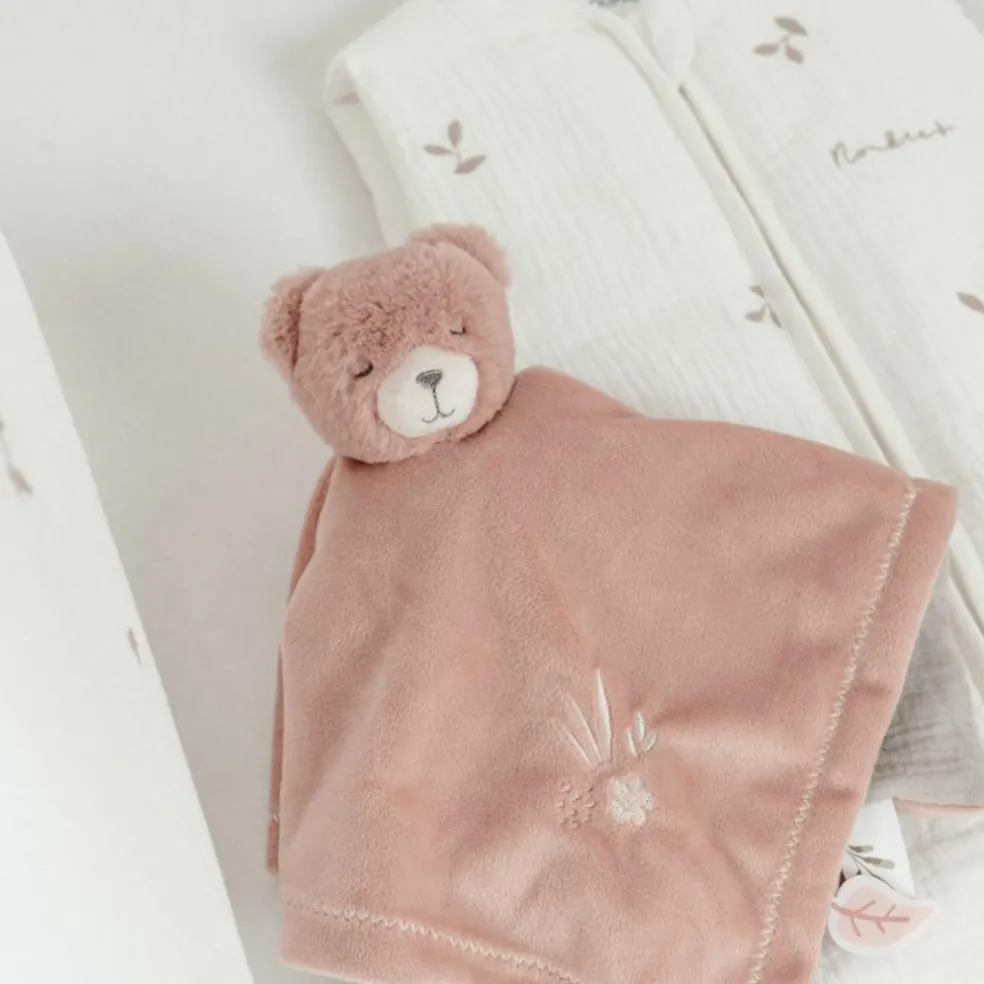 Doudou Ours réversible Jour et Nuit Orso