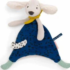 Doudou Pilou bleu Puce et Pilou