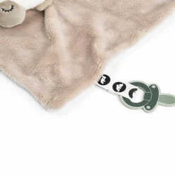 Doudou plat attache-sucette Sheepy Sable