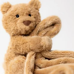 Doudou plat Bartholomew l'ours (34 cm)