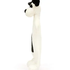 Doudou plat Bashful Chien noir et crème (20 cm)