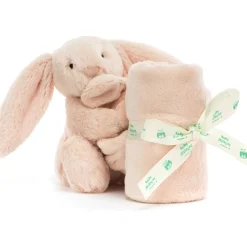Doudou plat Bashful Lapin Blush (34 cm)