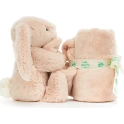 Doudou plat Bashful Lapin Blush (34 cm)